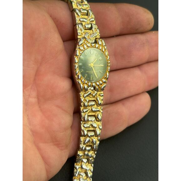 Geneve Diamond PIM087Nugget Women’s Watch! New Battery! - Picture 1 of 8